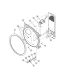 Rear bulkhead/cylinder roller/terminal block