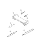 Dryer motor connection block/terminal extractor tools