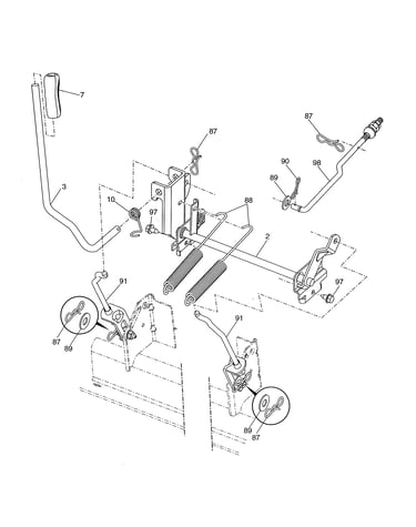 Mower lift