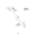 Drive shaft/handle/shield