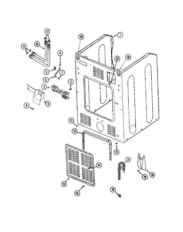Cabinet - rear