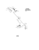 Drive shaft/handle/shield