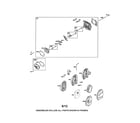 Briggs & Stratton 09P702-0027-F1 air cleaner/cylinder head diagram