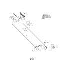 Drive shaft/handle/shield
