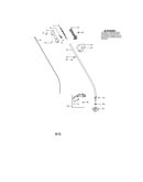 Drive shaft/handle/shield