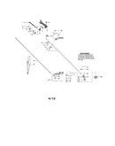 Drive shaft/handle/shield