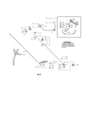 Drive shaft/throttle housing/shield