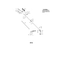 Husqvarna 128LD drive shaft/handle/shield diagram