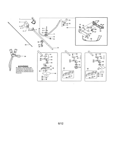 Throttle housing/handlebar/shield