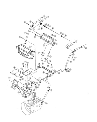 Handle/chute