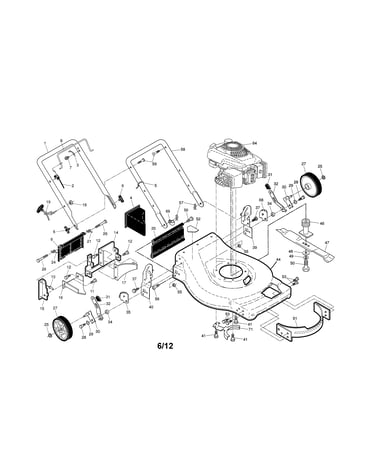 Engine/housing/handle