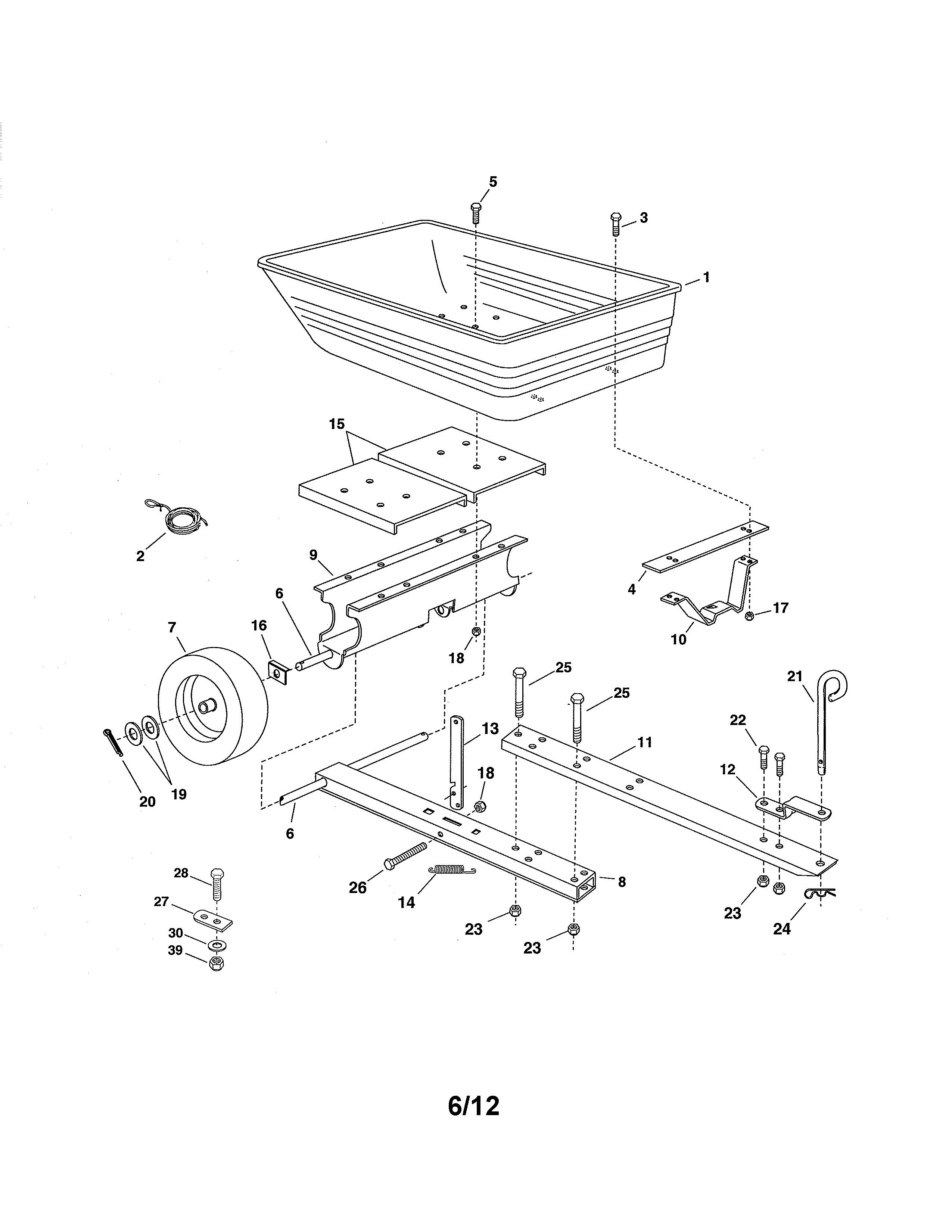 Cart/wheel