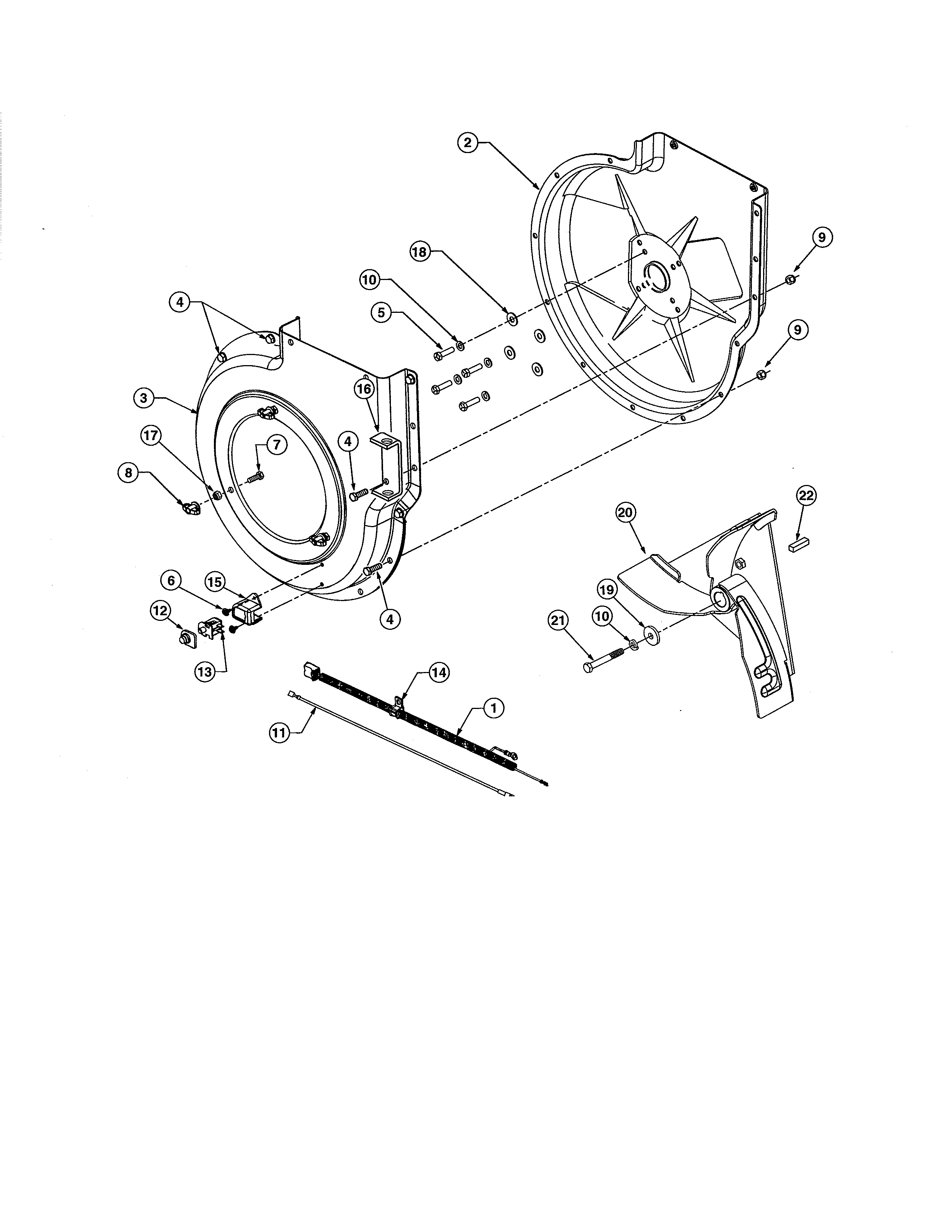Impeller/housing