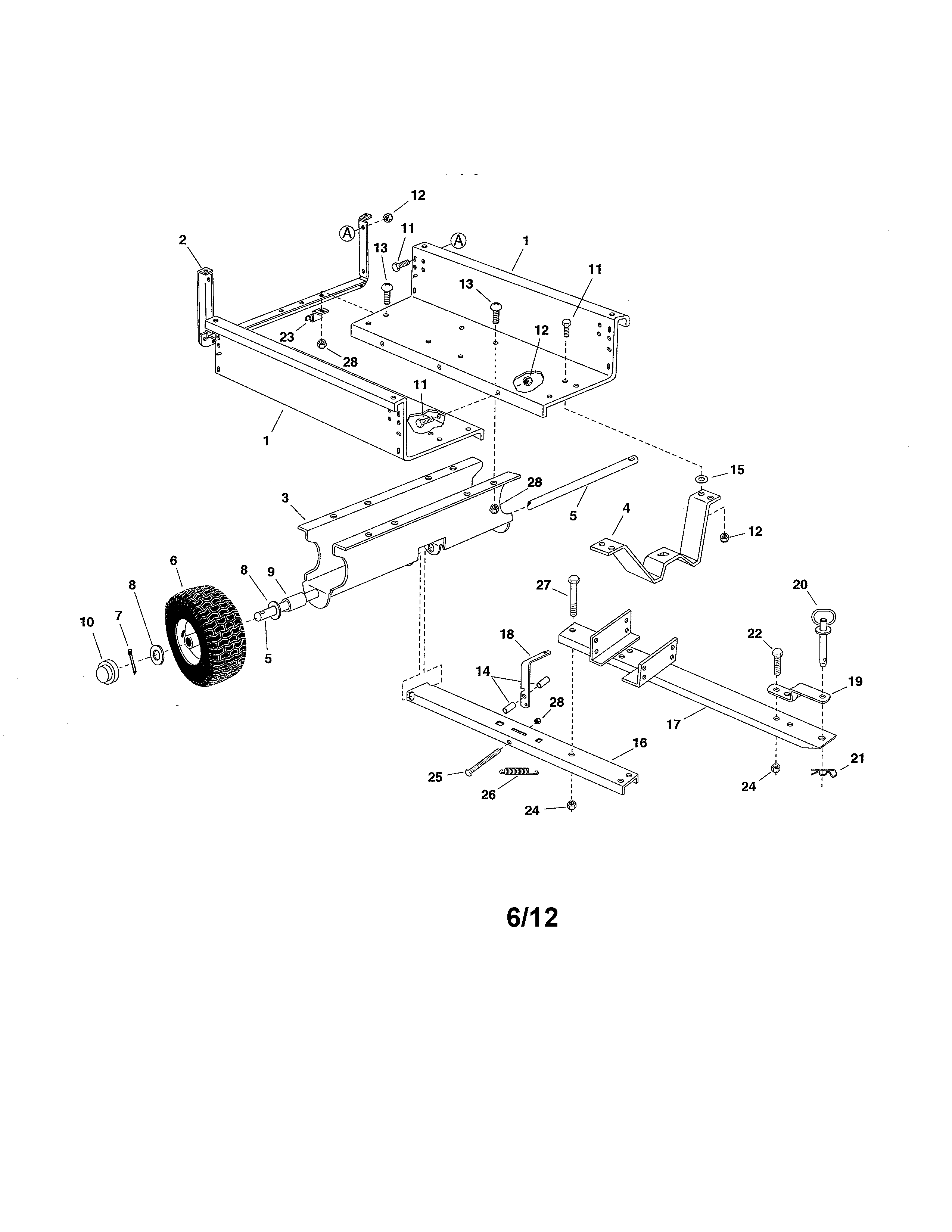 Cart/wheel