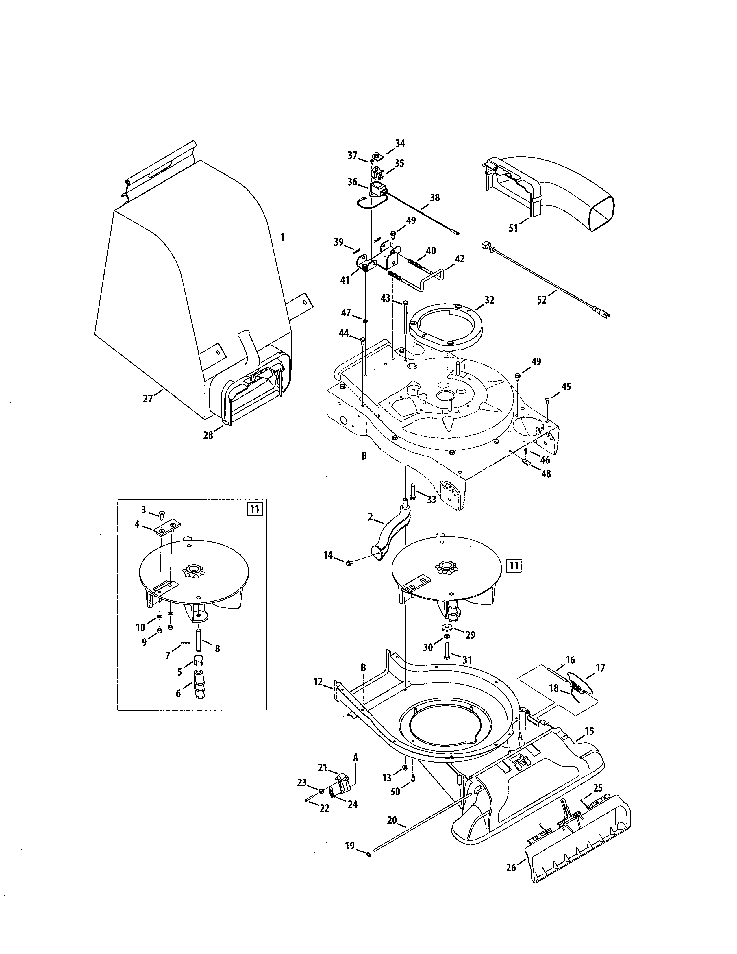 Bag/impeller