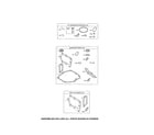 Briggs & Stratton 126M02-0434-F1 gasket sets diagram