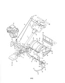 Engine/handle/tine shield