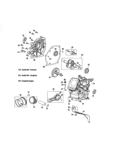 Short block/crankshaft