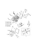 Cylinder head/rocker arm