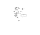 MTD 21A-34M8799 air cleaner & filter diagram