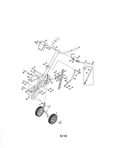 Handle/wheels
