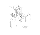 Ikea IUD8000RQ7 tub & frame diagram