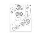 Ikea IUD8000RQ7 pump & motor diagram