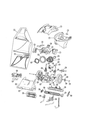 Nozzle/hood/motor