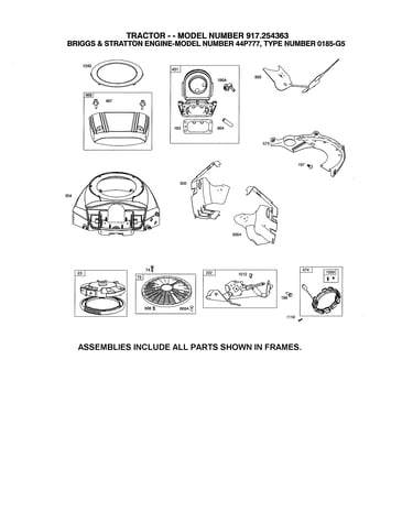 Blower housing/alternator