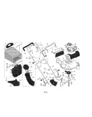 Engine/handle/grass bag