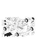 Drive control/gear case/wheels