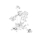 Craftsman 247881700 handle/engine/wheel diagram