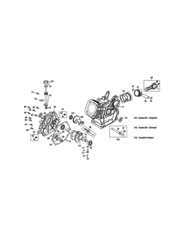 Crankcase/crankshaft