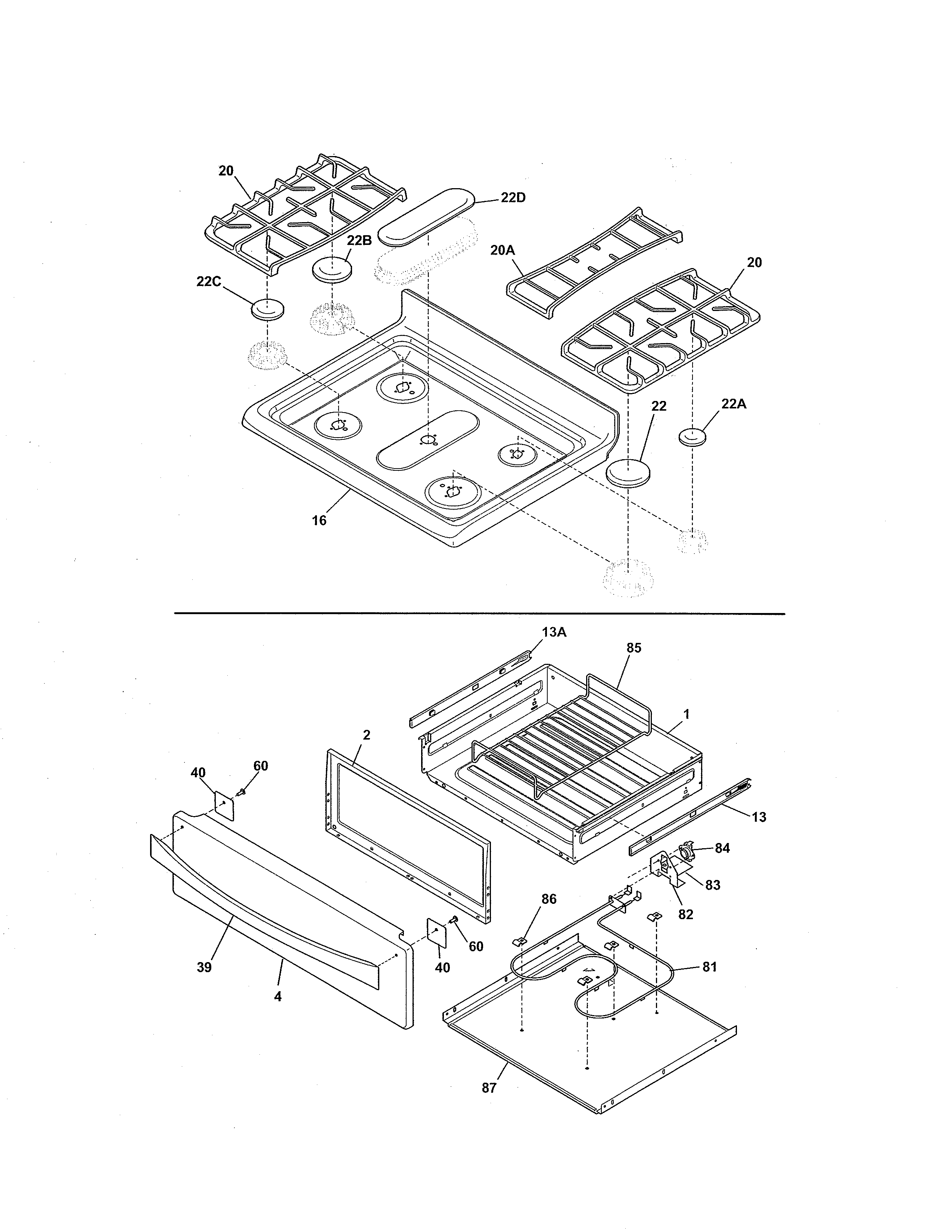Top/drawer