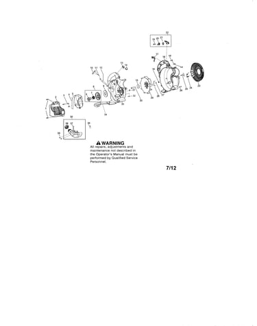 Handle/scroll/impeller