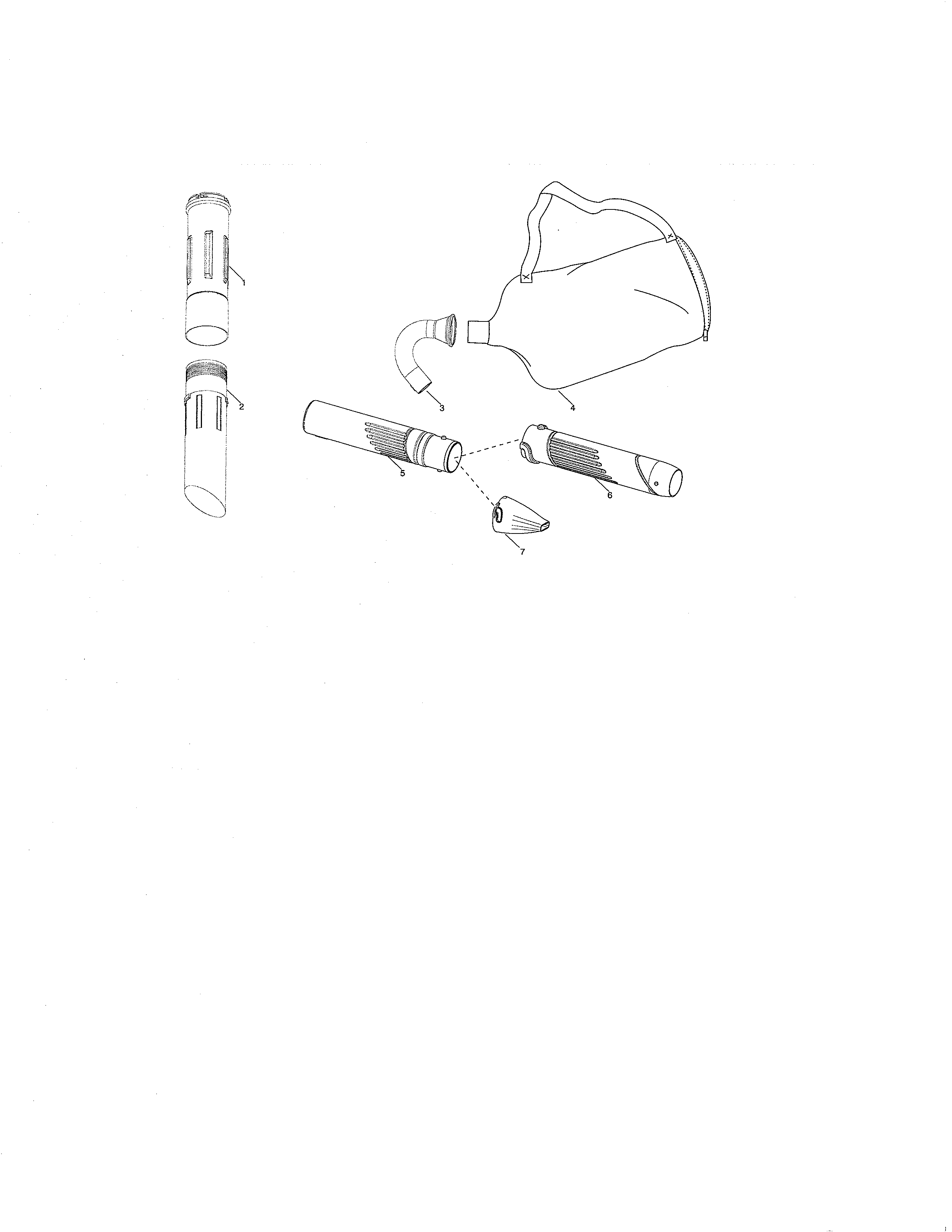 Vac bag/tubes