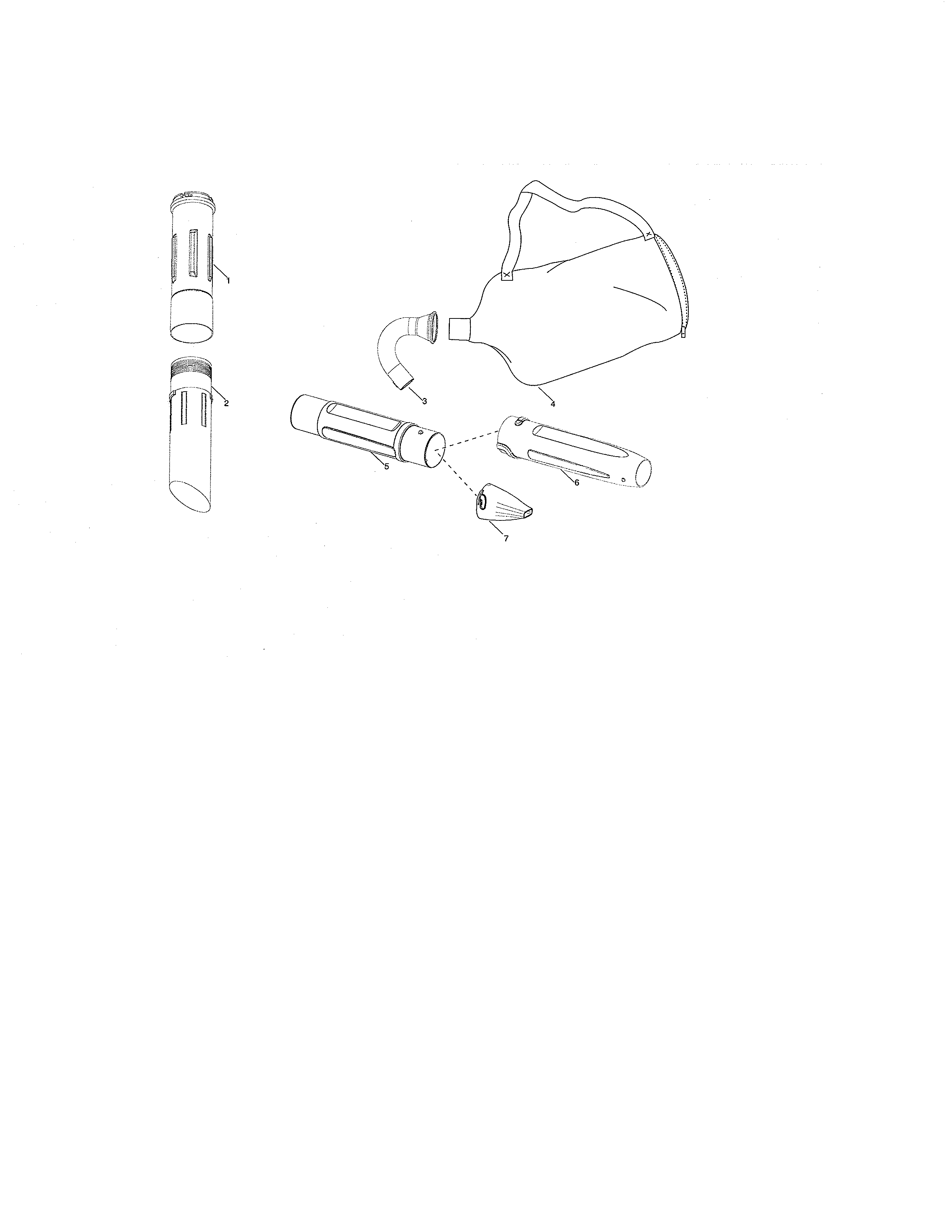 Vac bag/tubes