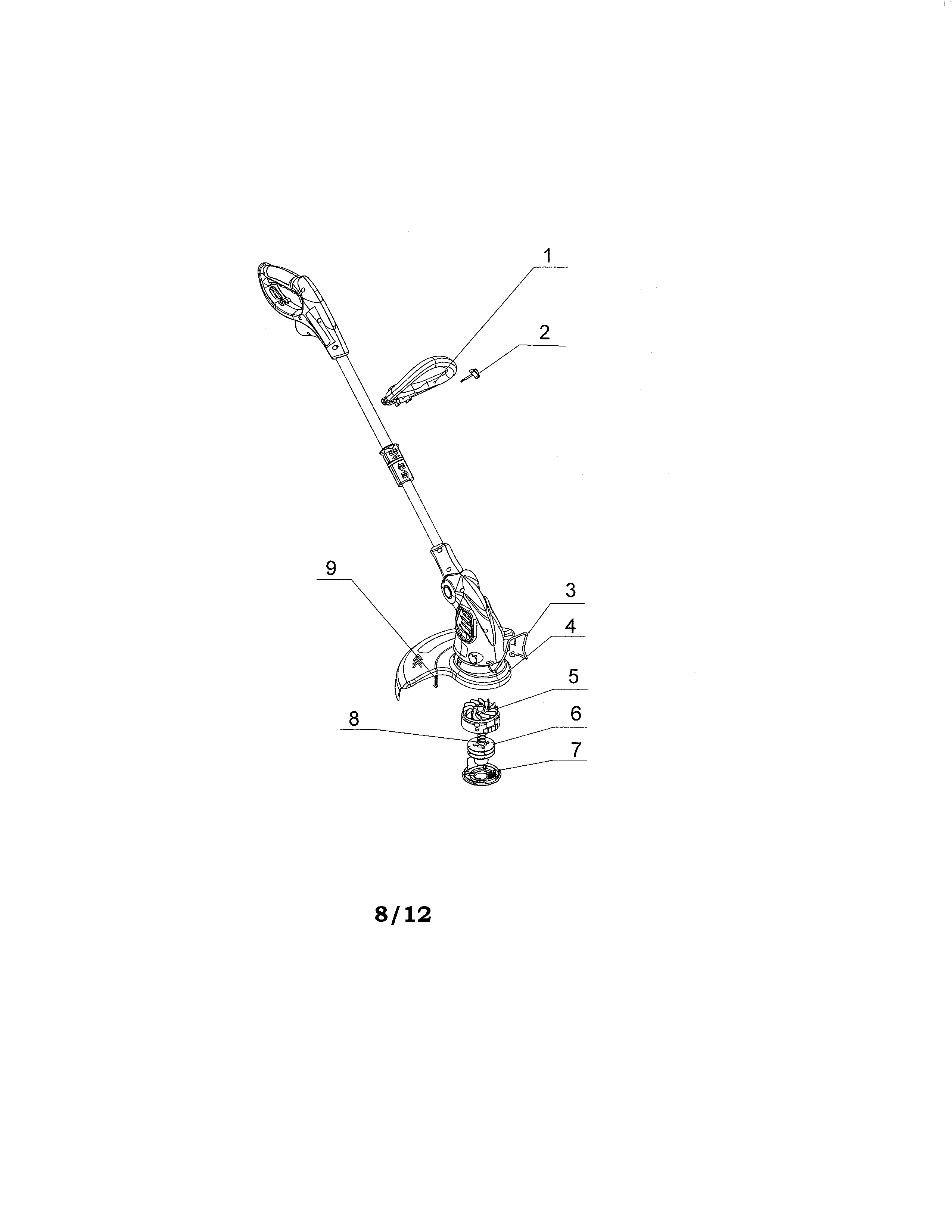 12" SPRING TRIMMER
