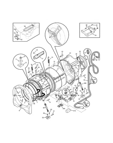 Motor/tub