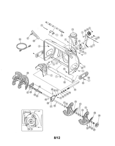 Auger & housing