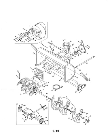 Auger & housing