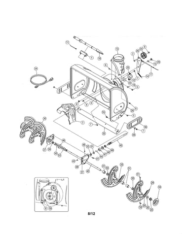 Auger & housing