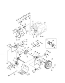 Engine/gears/wheel