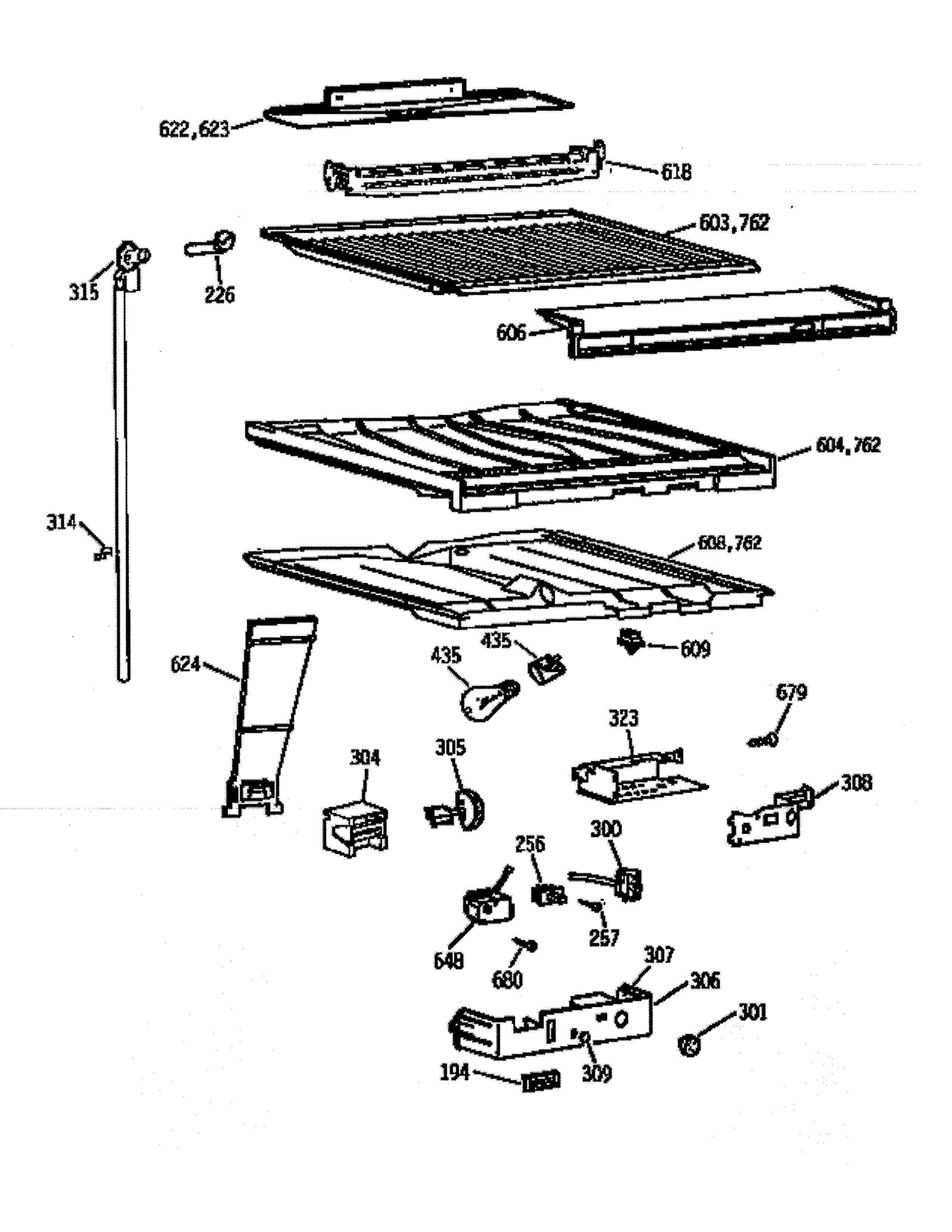 FREEZER SHELVES