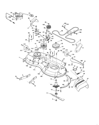 Mower deck