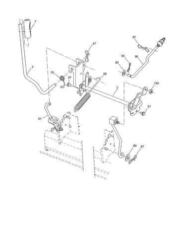 Mower lift