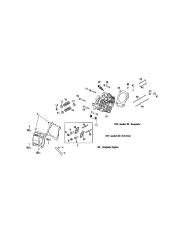 Cylinder head/rocker arm
