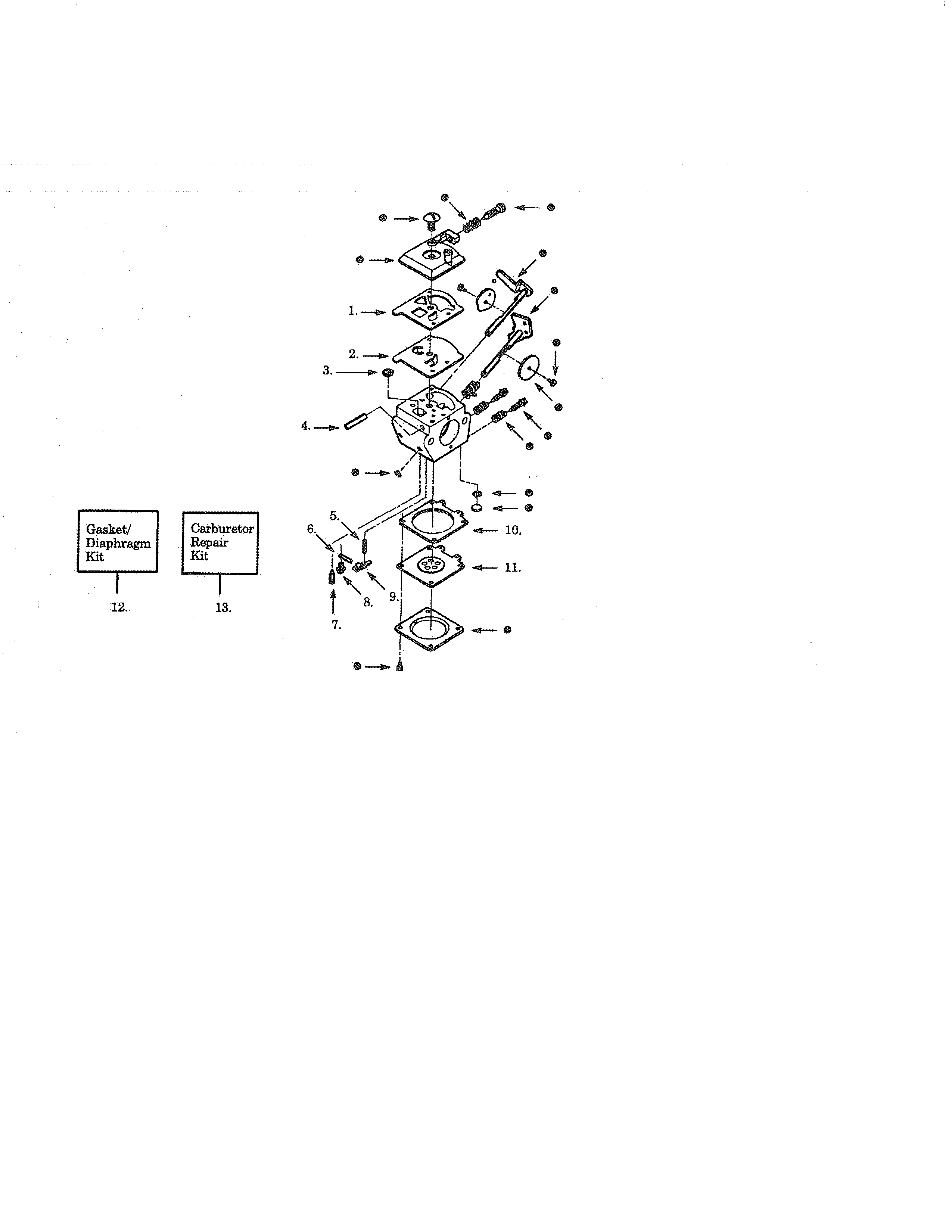Carburetor - part # 530-035328