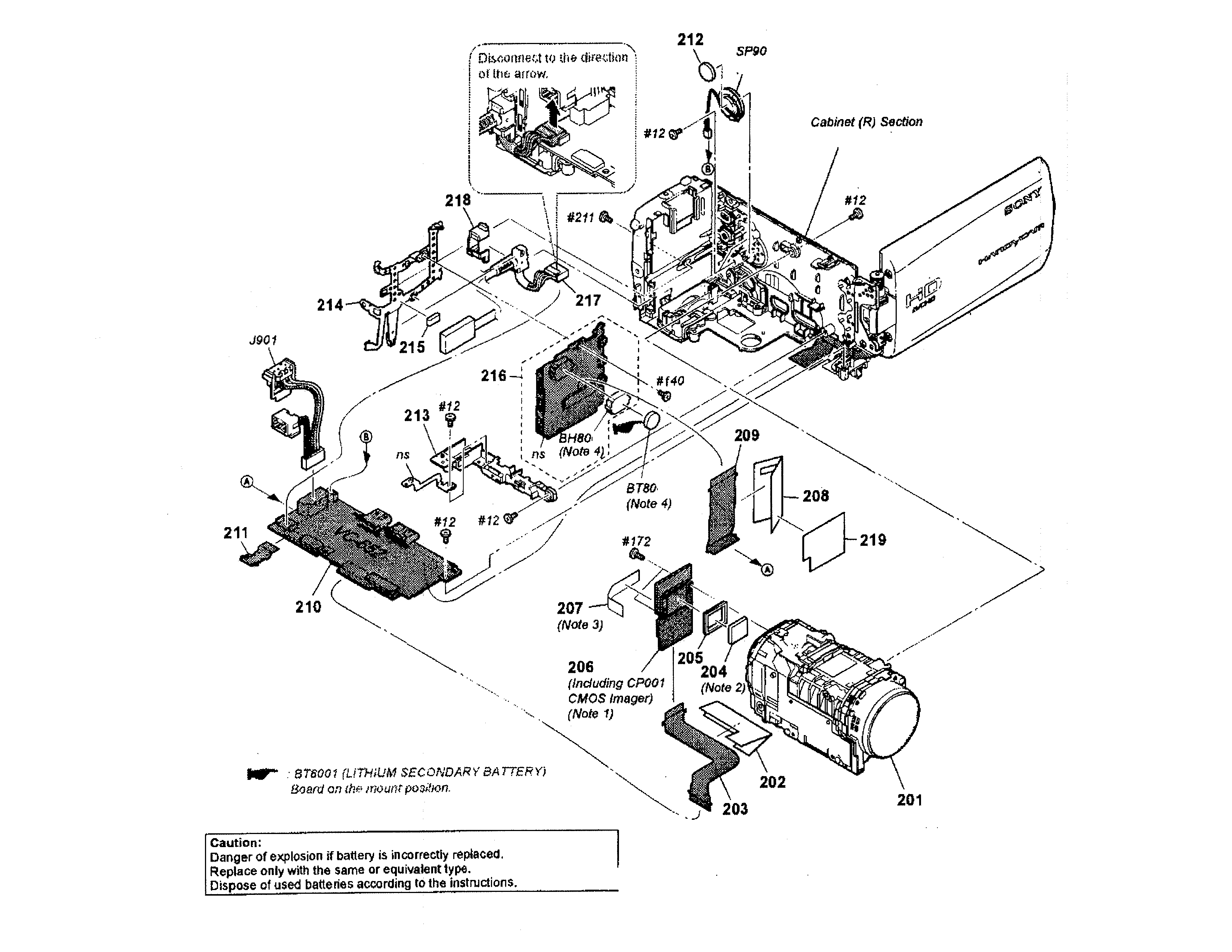 Lens section