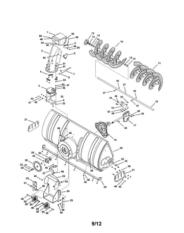 Auger & housing